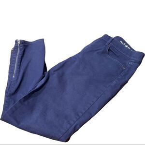 Gap Women’s Blue Jegging Jean Zip Leg Size 30/10 Inseam